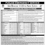 Rescue 1122 Punjab Jobs Phase V 466 PTS Roll No Slip
