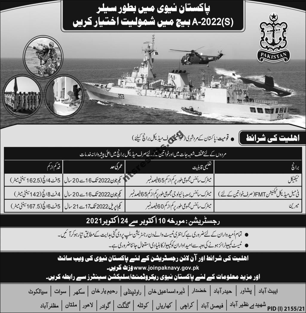 Government Jobs in Pakistan 2021 Matric Base AT Ministry of Defence, 1122 Rescue, China Pakistan Economic Corridor, Ministry of Kashmir Affairs, Population Welfare Department Punjab