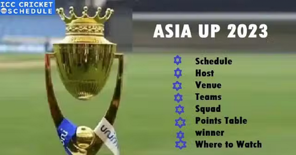 ACC Asia Cup 2023 Schedule - NTS Results